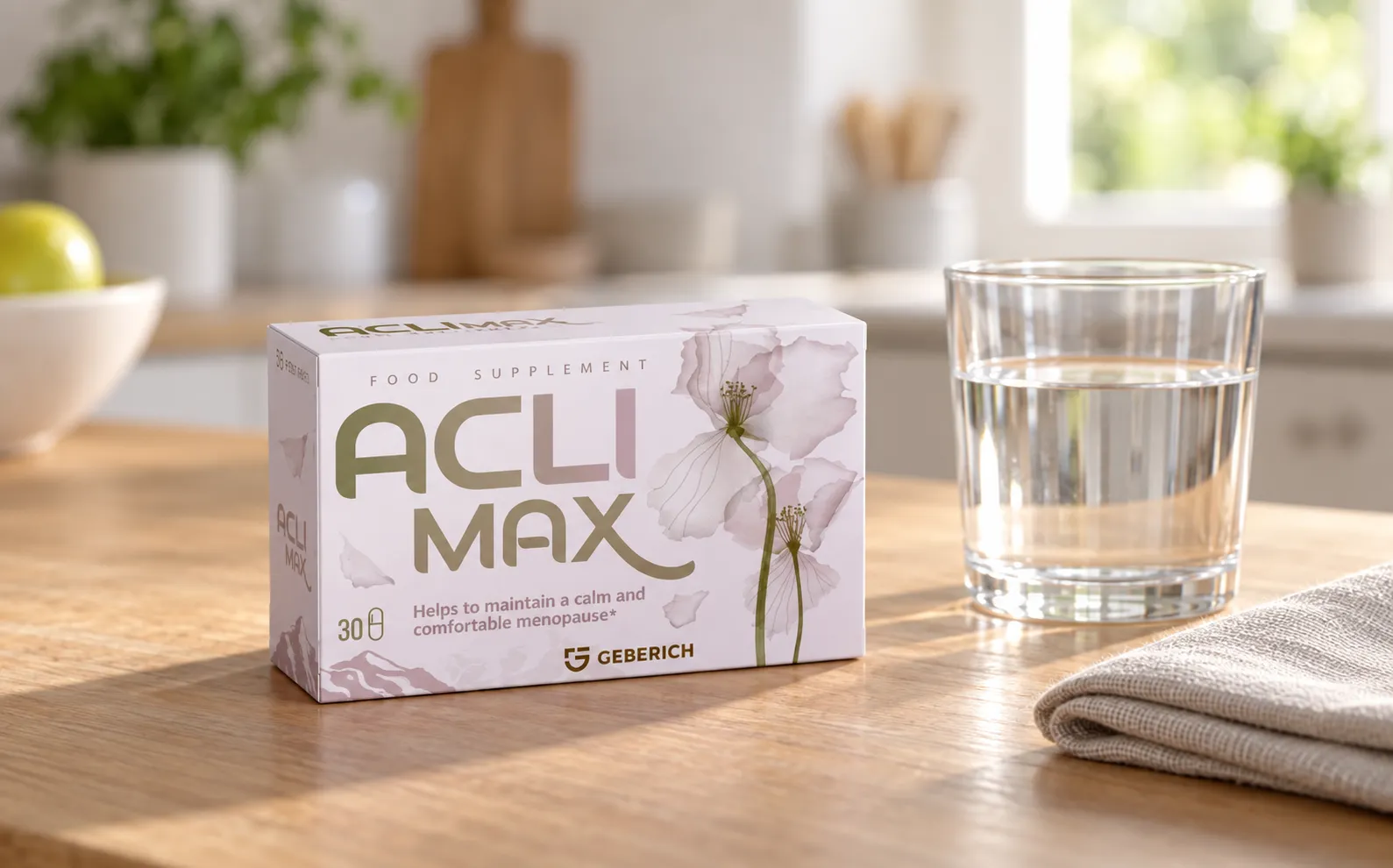 Aclimax — Verpackung im Alltag