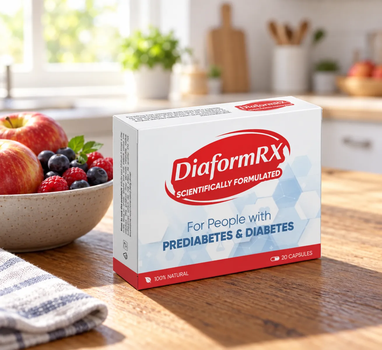 DiaformRX — Verpackung im Alltag