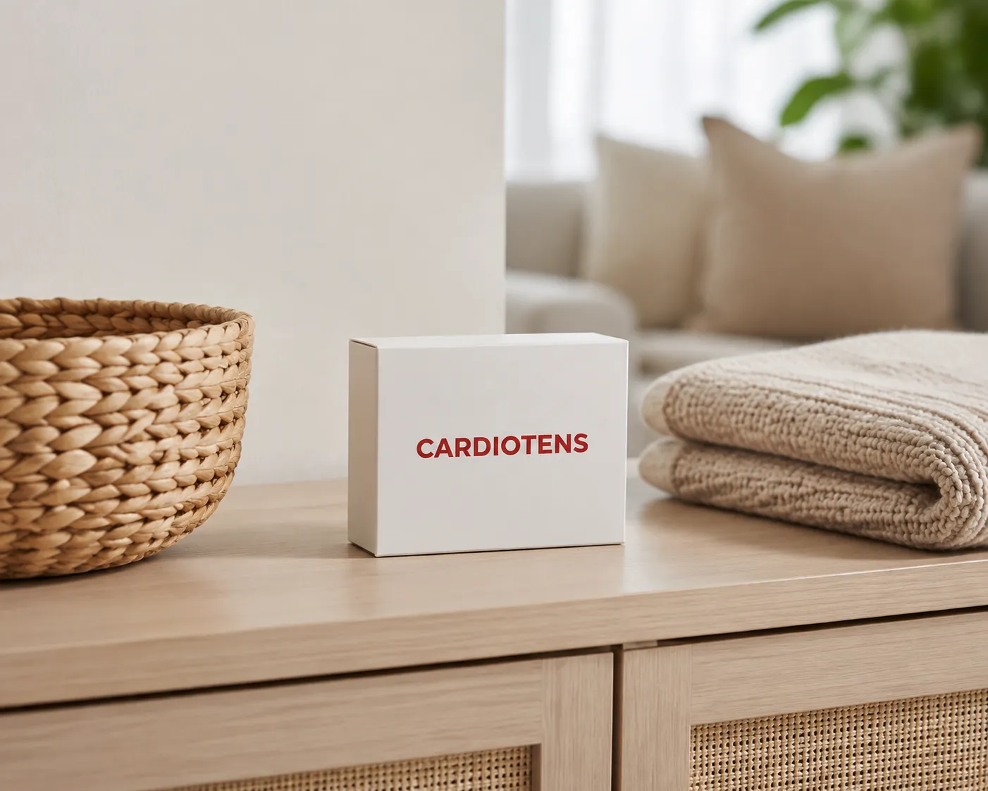 Cardiotens Plus High price — Verpackung im Alltag
