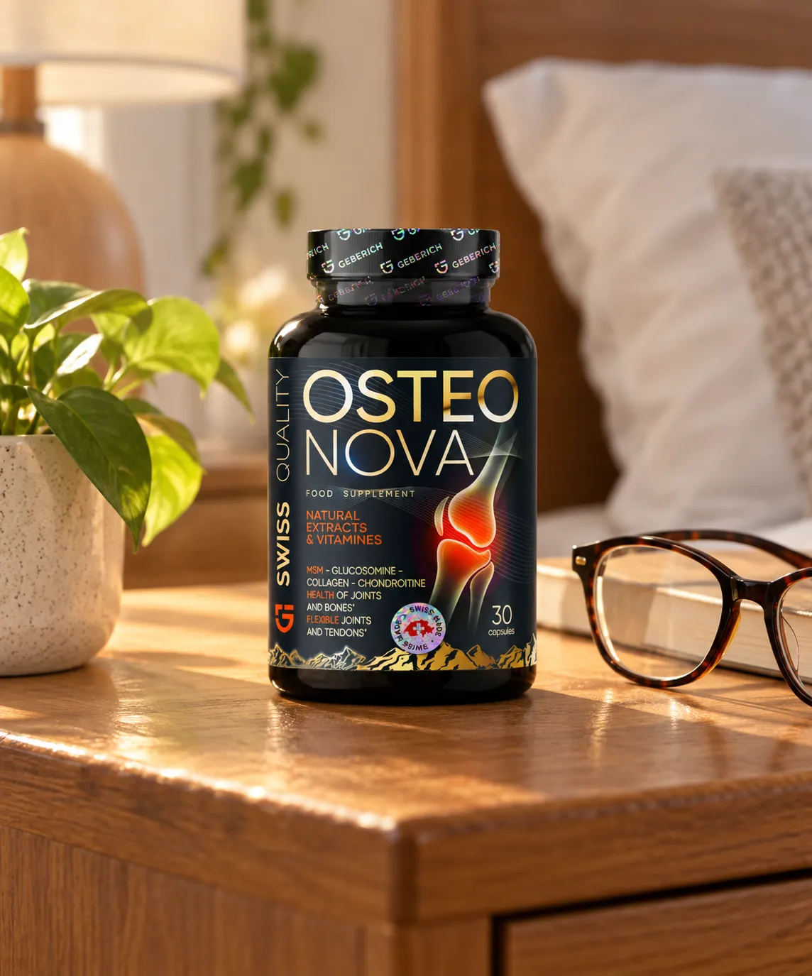 OsteoNova — Verpackung im Alltag
