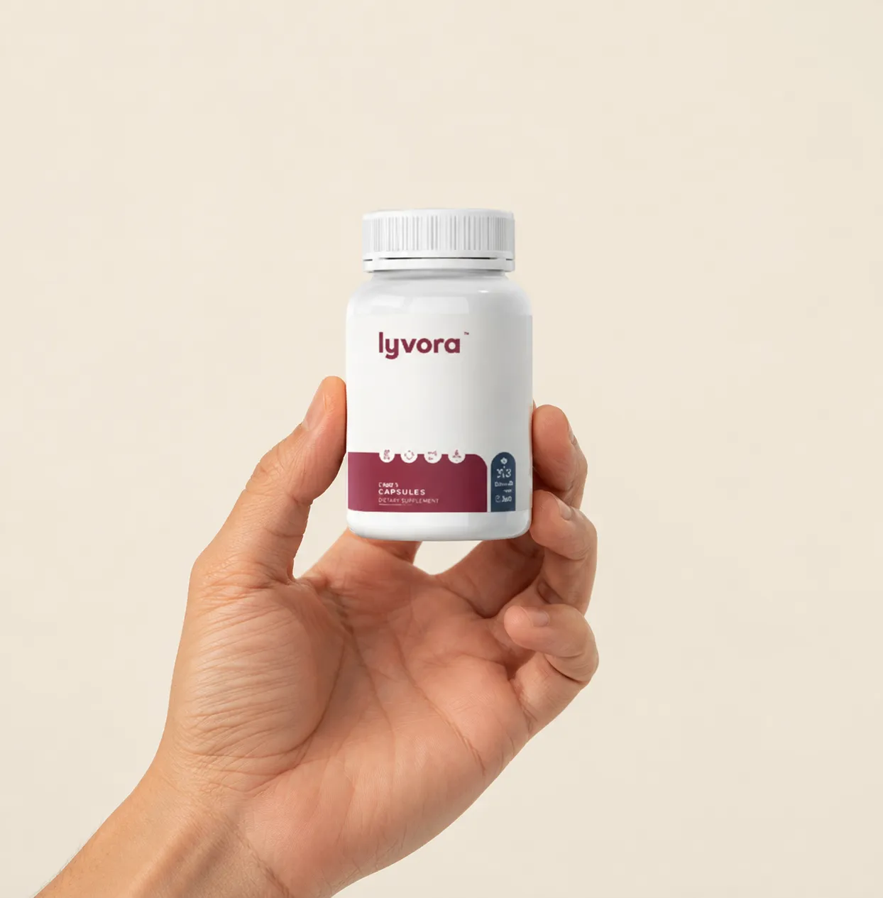 Lyvora HCTC — Verpackung in der Hand
