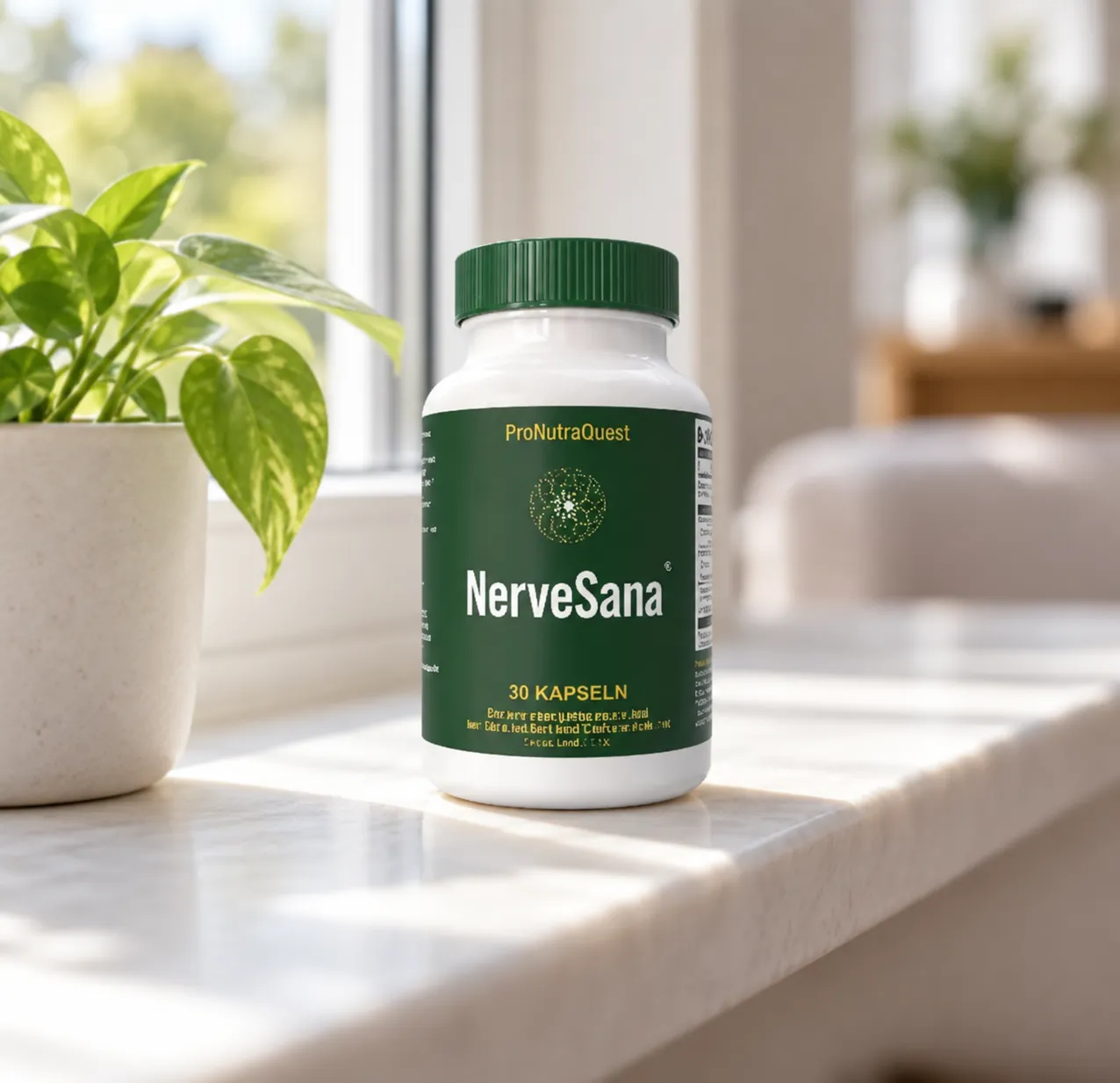 NerveSana — Verpackung im Alltag