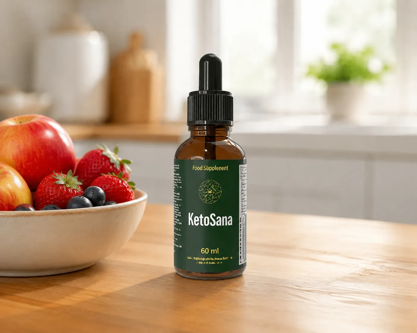 KetoSana — Verpackung im Alltag