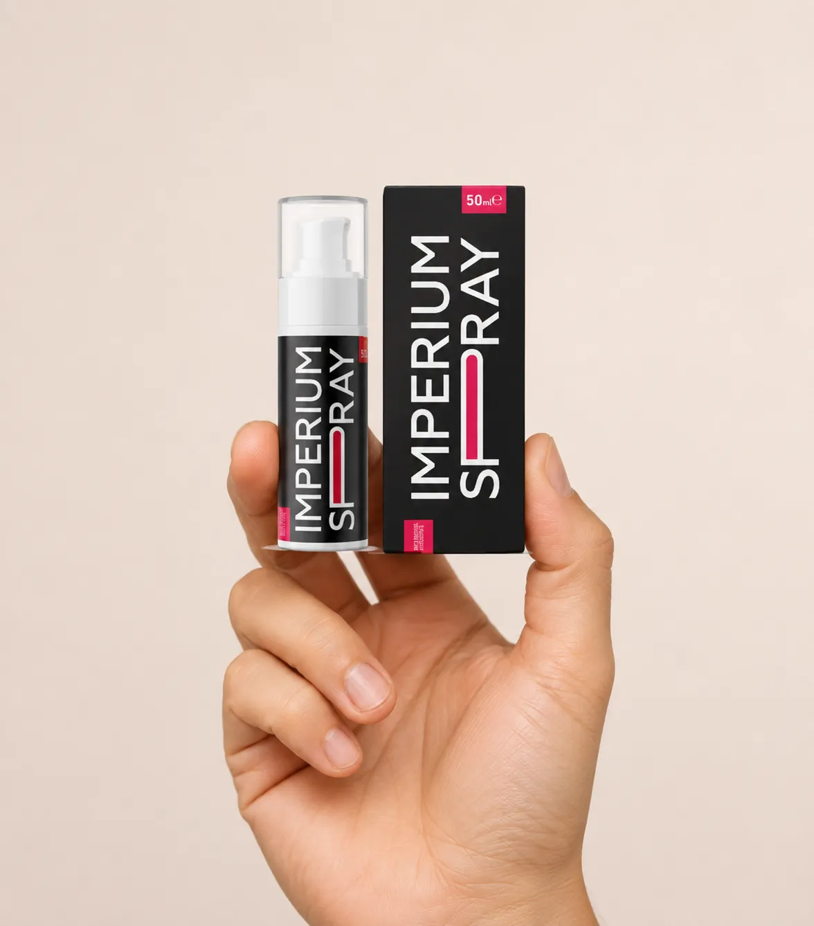 Imperium — Verpackung in der Hand