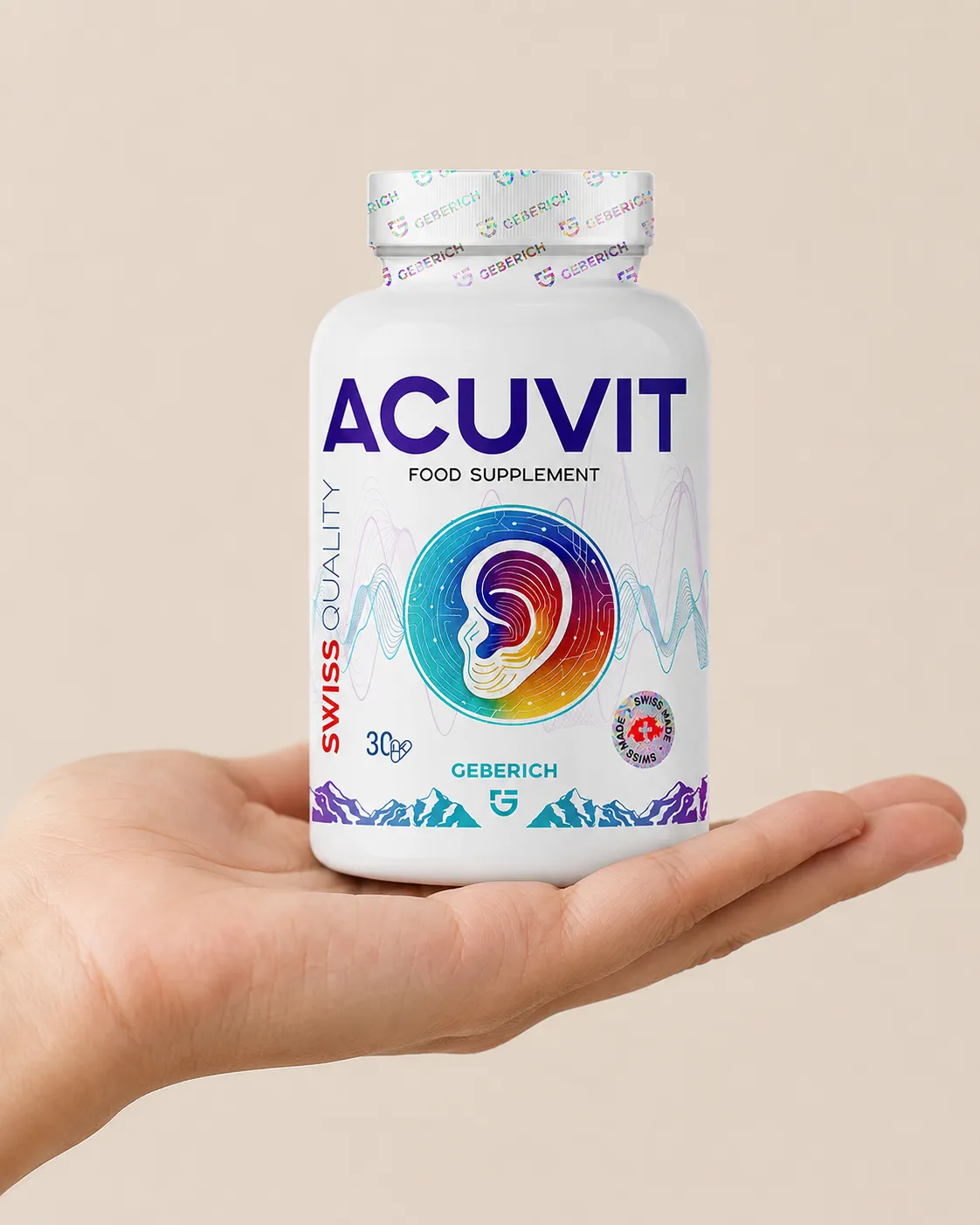 ACUVIT — Verpackung in der Hand