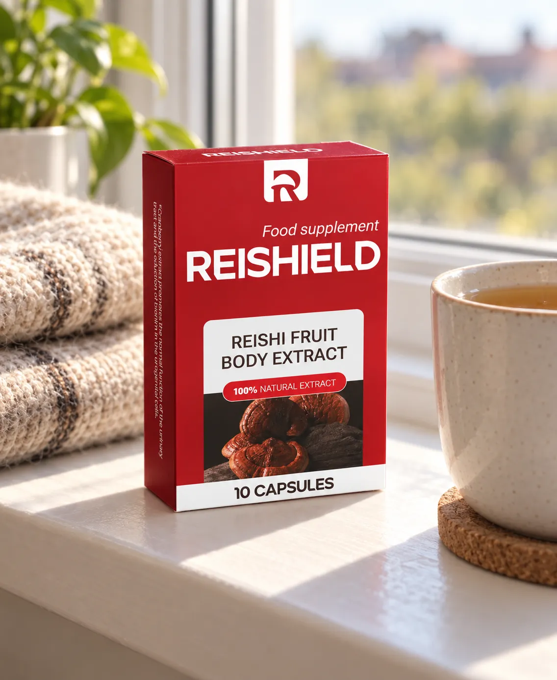 Reishield full price+ — Verpackung im Alltag