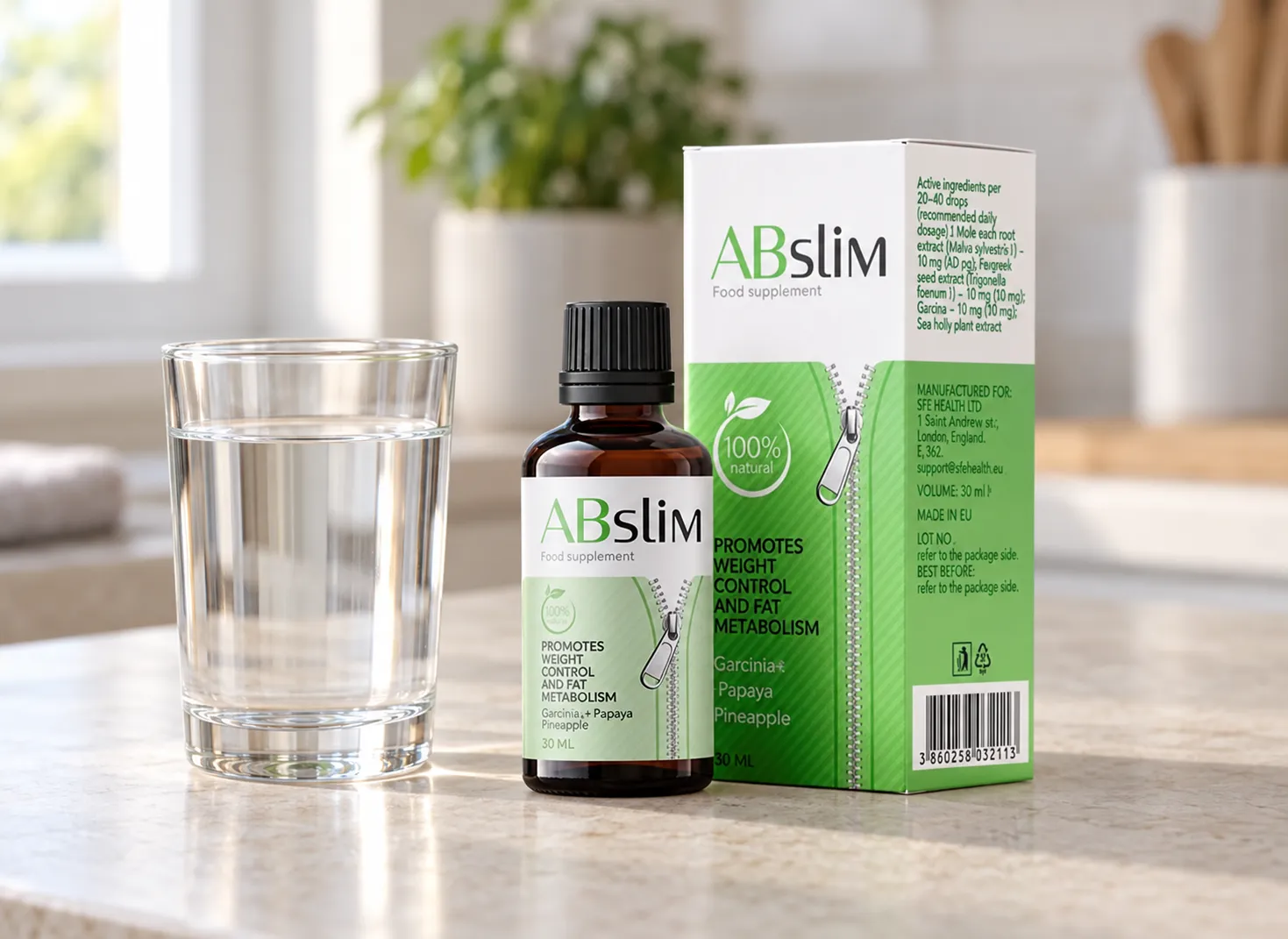 ABSlim — Verpackung im Alltag