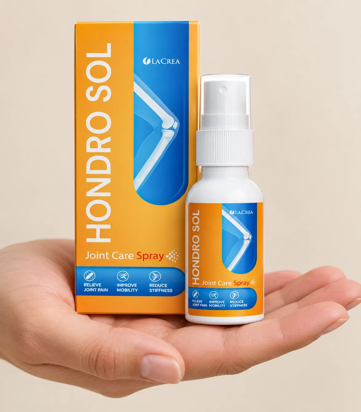 Hondro Sol — Verpackung in der Hand
