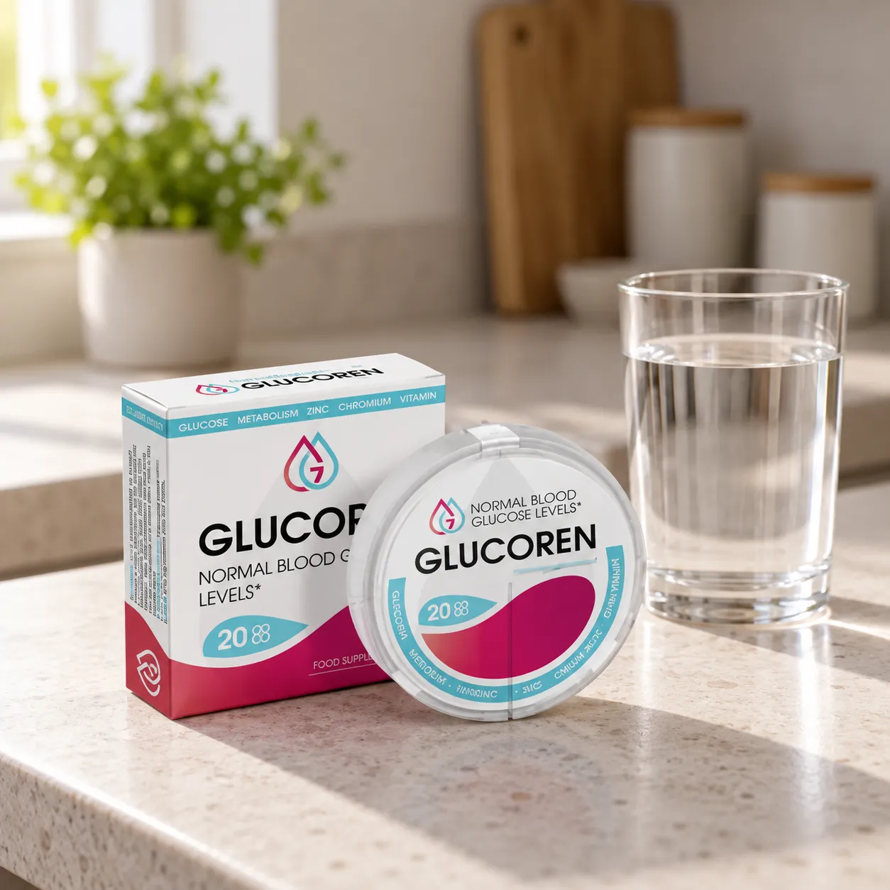 Glucoren 49 EUR — Verpackung im Alltag