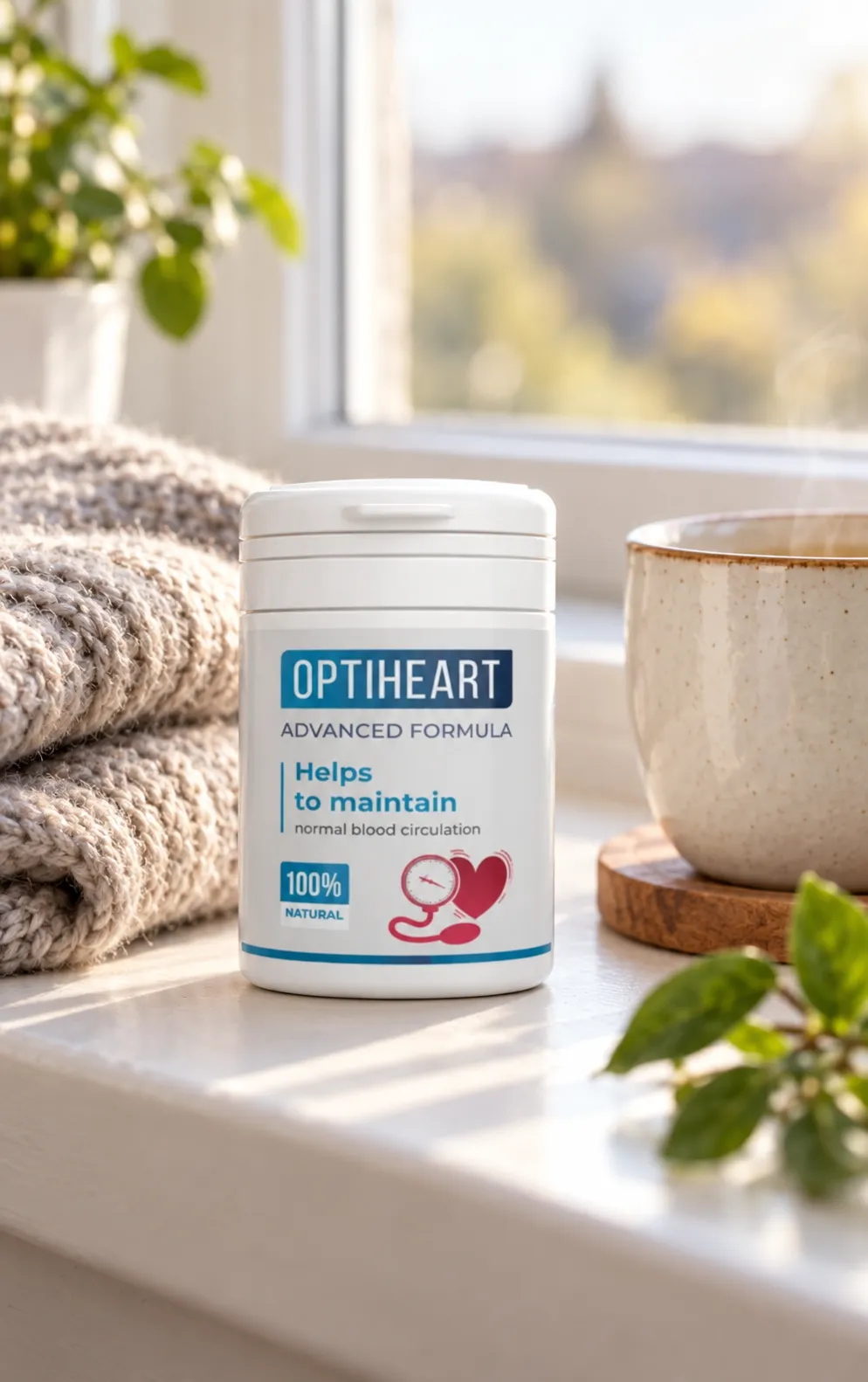 Optiheart — Verpackung im Alltag