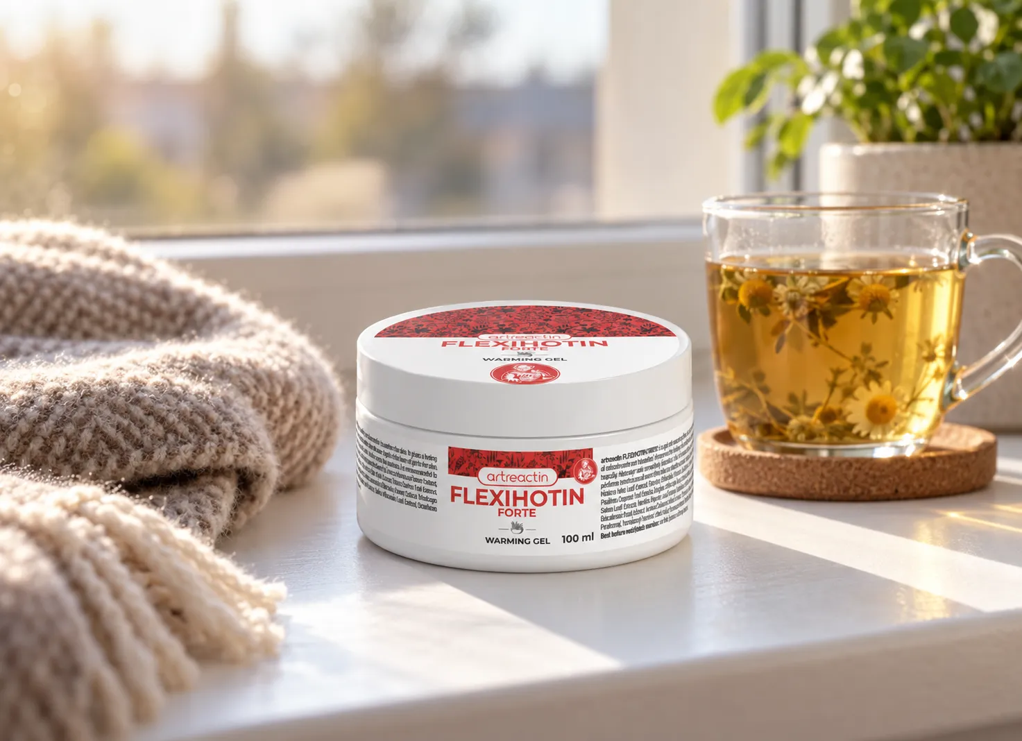Flexihotin Forte — Verpackung im Alltag