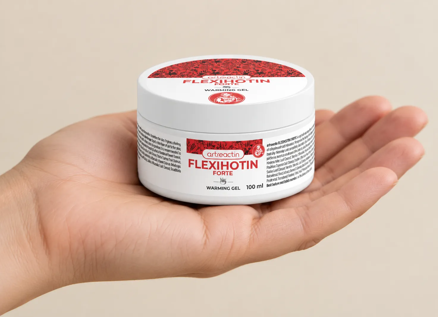 Flexihotin Forte — Verpackung in der Hand